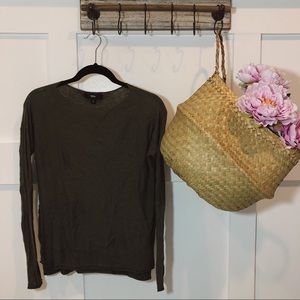 Target Mossimo Olive Green Sweater
